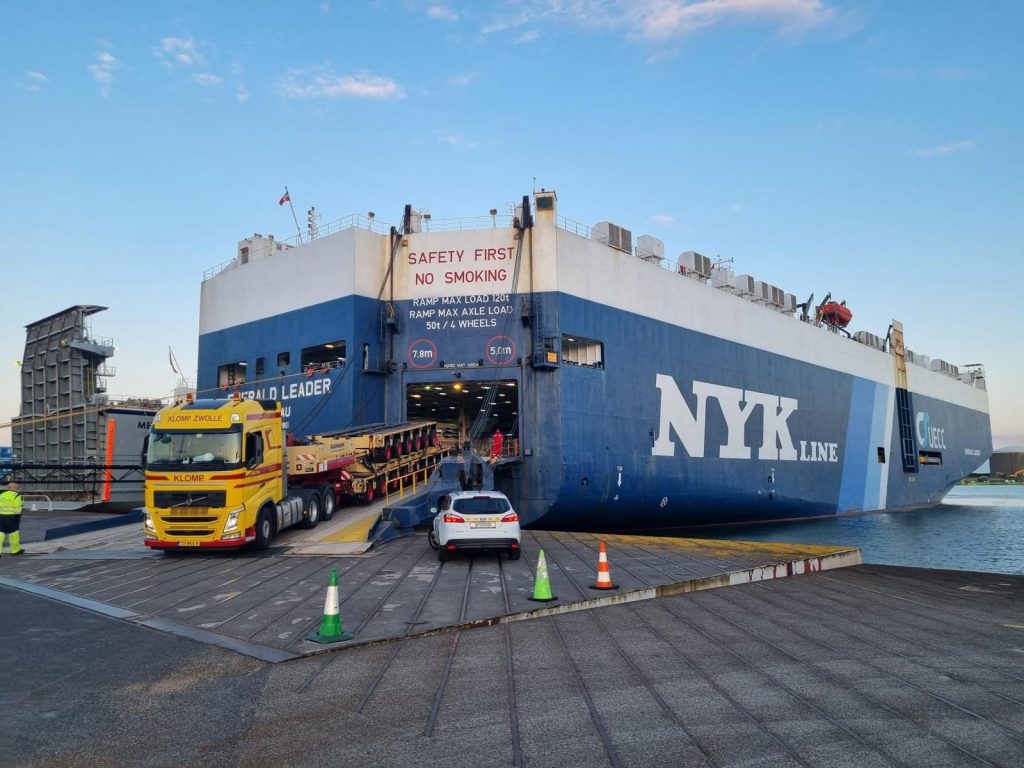 Ablauf einer RoRo Verschiffung