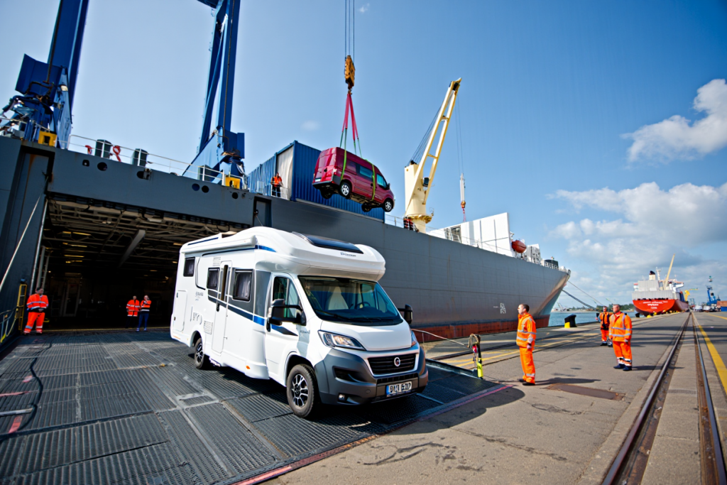 Shipping a motorhome: Container or RORO?