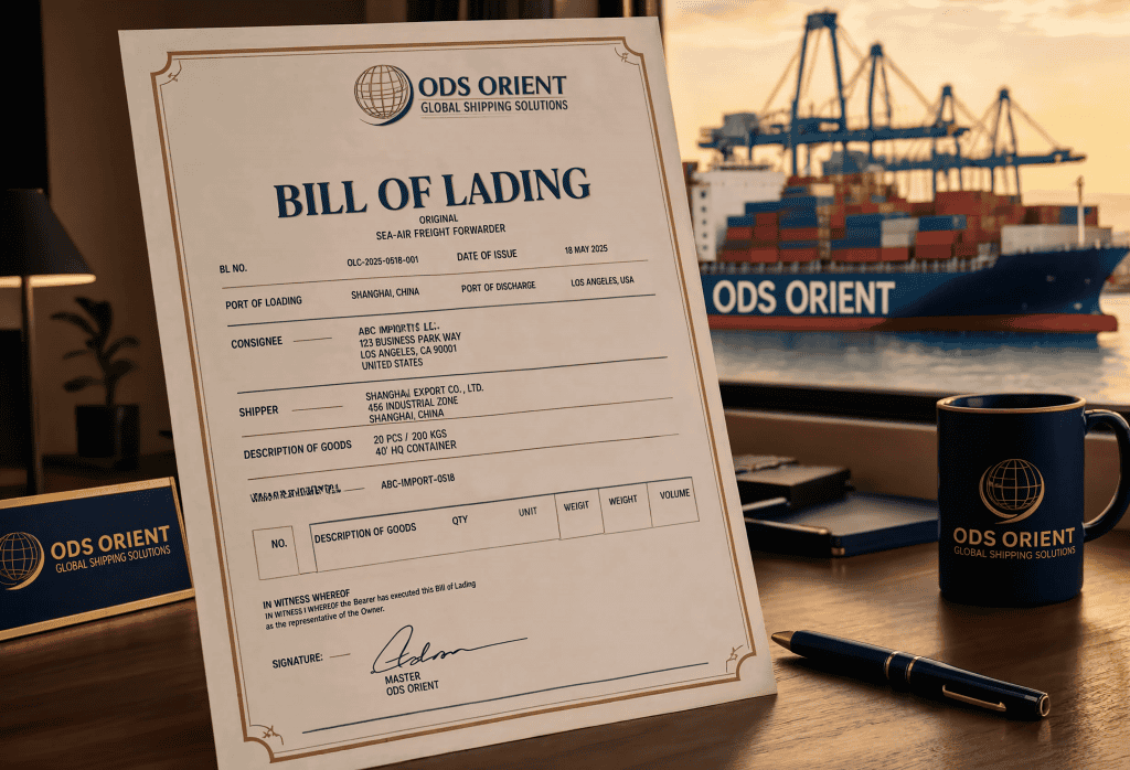 Bill of Lading (B/L) erklärt: Das wichtigste Dokument bei RoRo