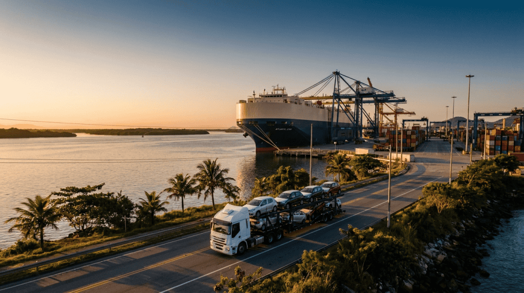 Auto nach Brasilien verschiffen: RoRo-Routen, Zoll & Besonderheiten