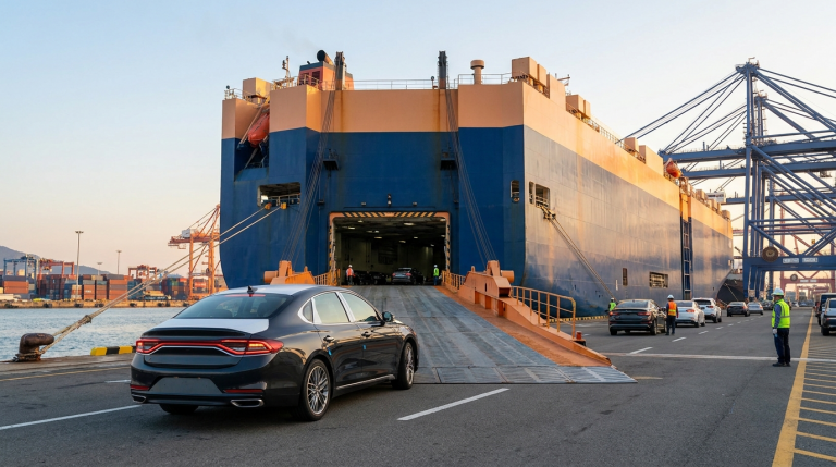 Auto nach Südkorea verschiffen: RoRo-Guide für den Export