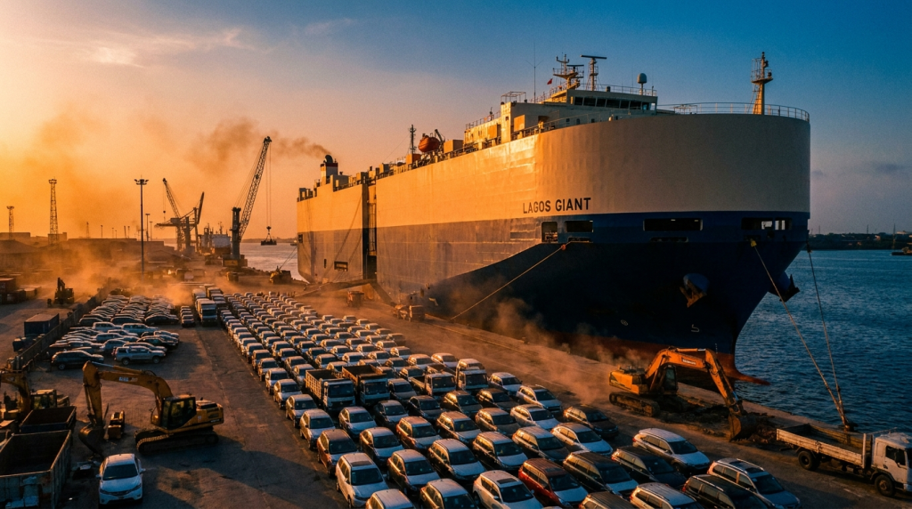 Auto nach Nigeria verschiffen: RoRo nach Lagos, Zoll & Dokumente